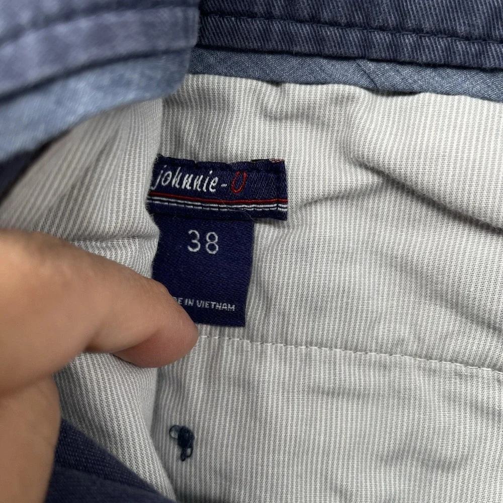 johnnie-O‎ Neal Stretch Flat Front Chino Golf Shorts 9